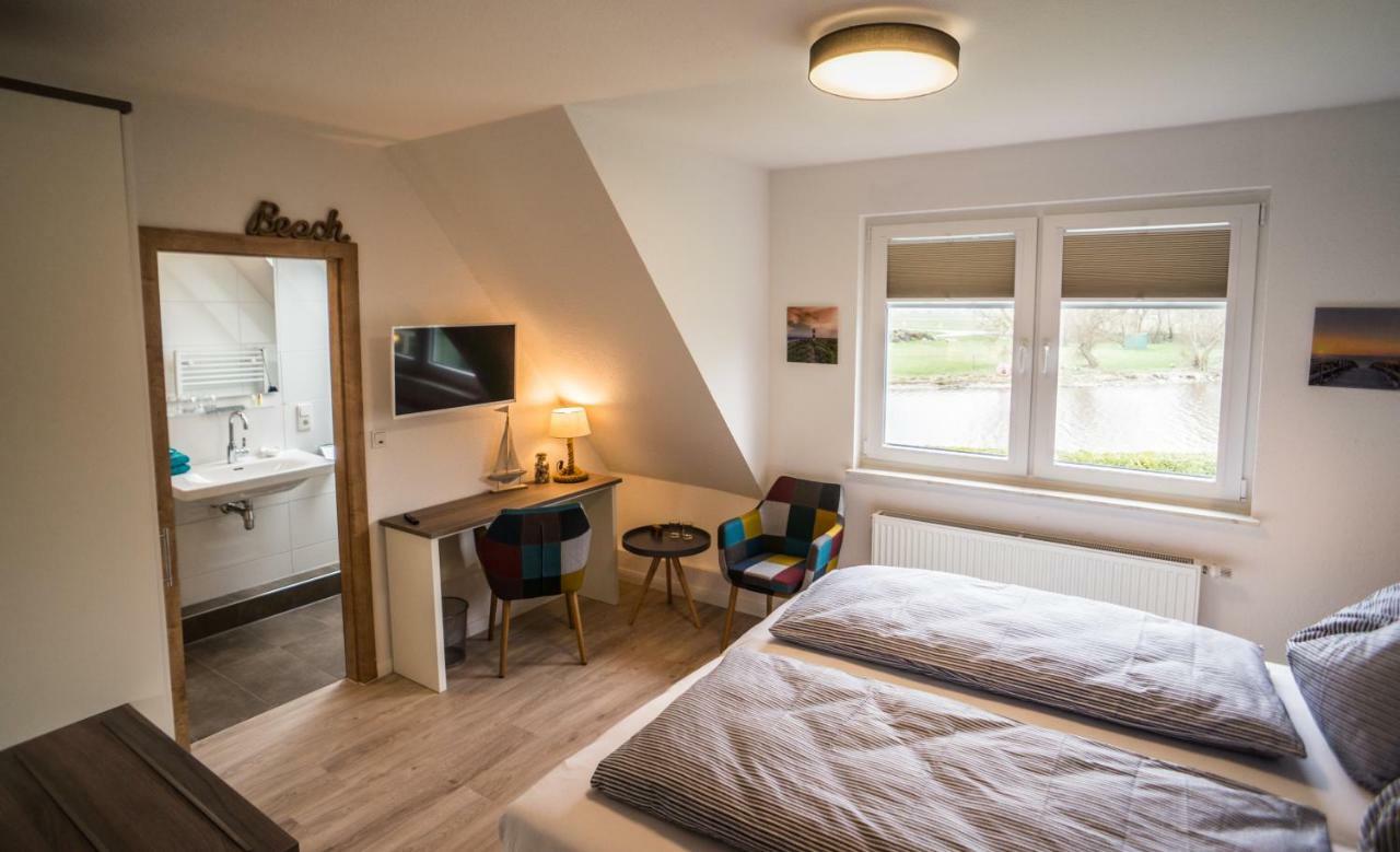 Hotel Garni HaWattn Dornumersiel Exteriör bild